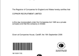 Copnor recruitment limited лицензия подлинная или нет?