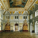 Величие Зимнего дворца в акварели