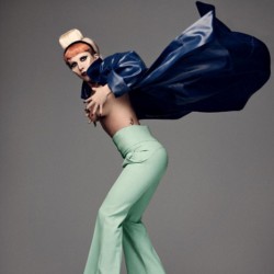 Lady Gaga в весеннем номере i-D Lady Gaga в весеннем номере i-D